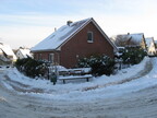Stade, Geestberg Schnee