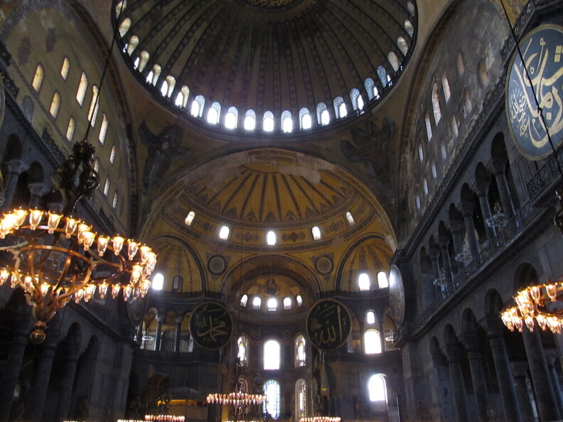 inside Hagia Sophia 2