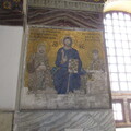Mosaic inside Hagia Sophia